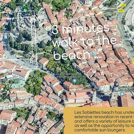 Scandinavian Exclusive Design - Panoramic Sea View - Two Private Balconies - 3 Min To - Parking